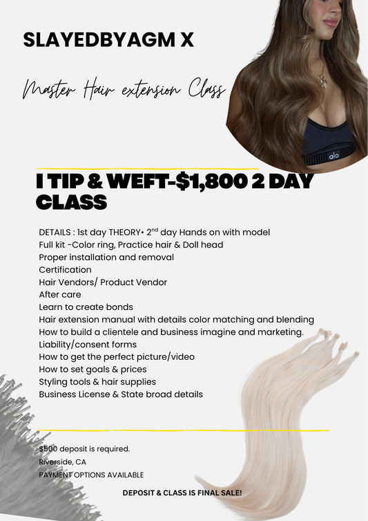 I tip & weft class