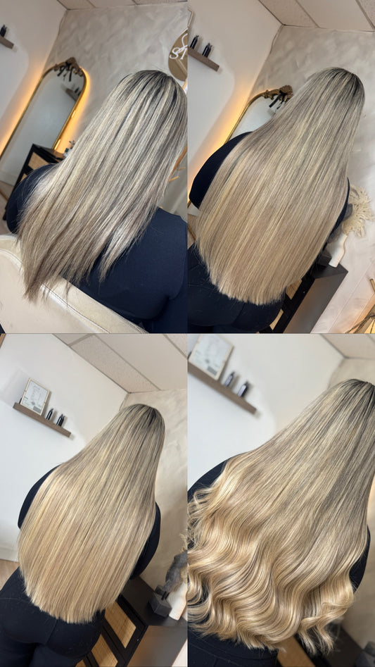 24” Hair Extensions Blondes/Highlighted