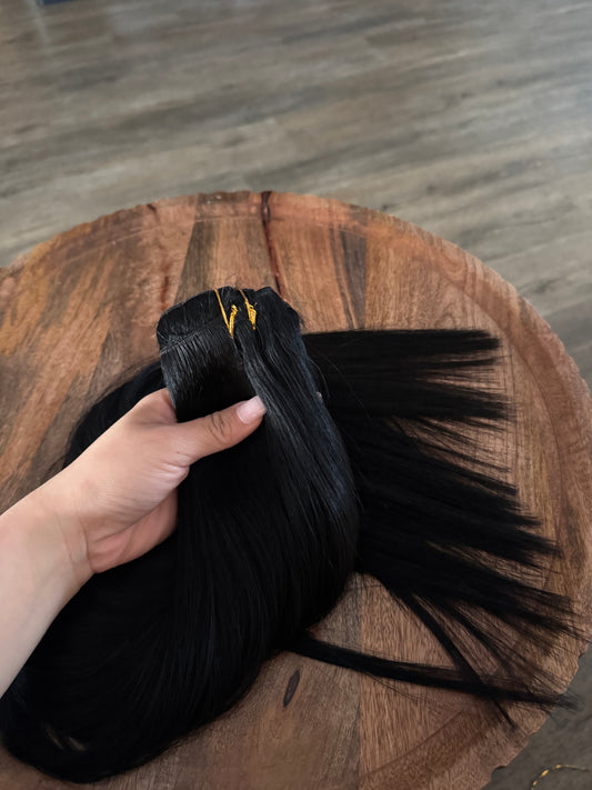 22” CLIP IN ONYX