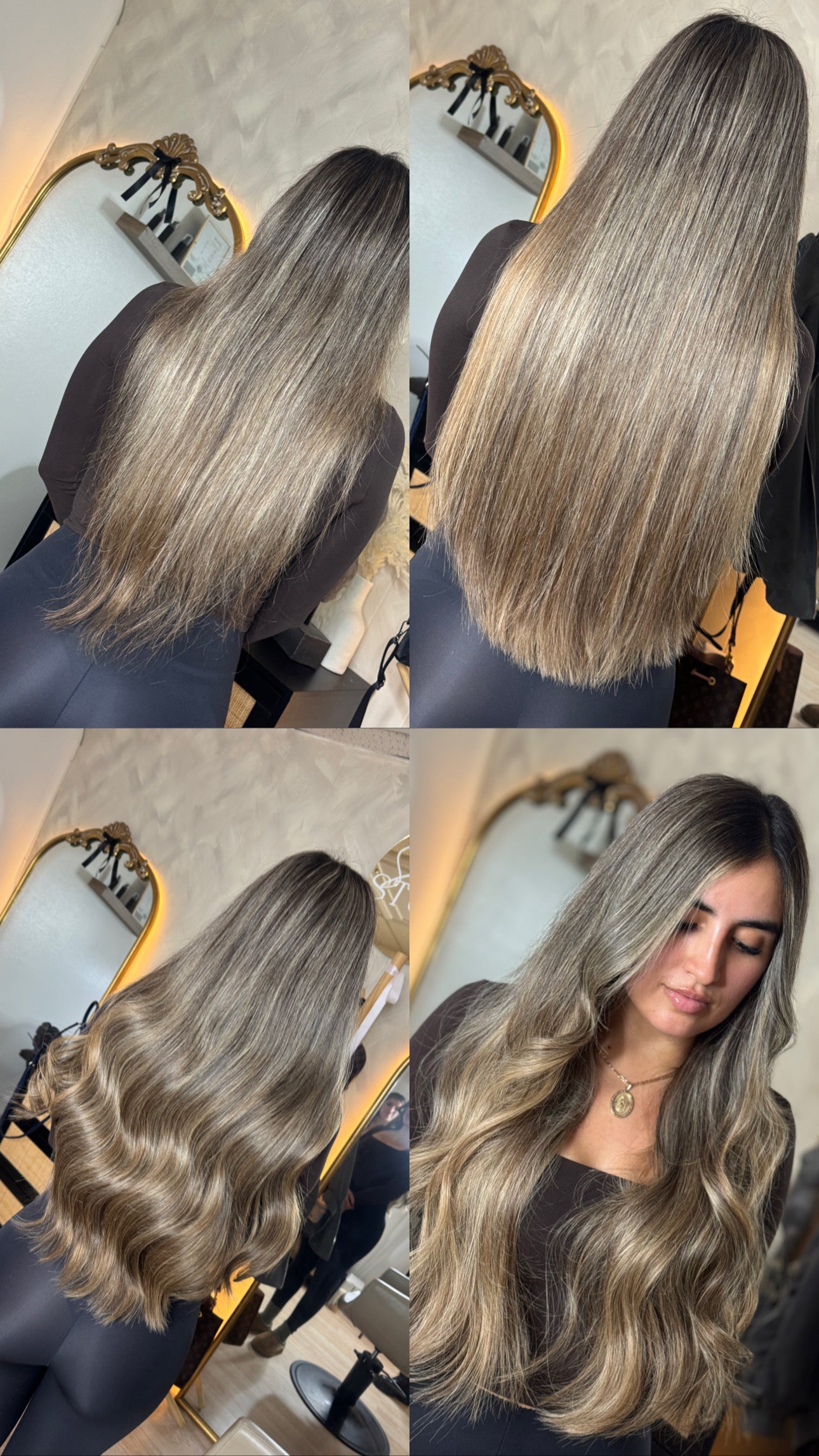 26” Hair Extensions Blondes/Highlighted