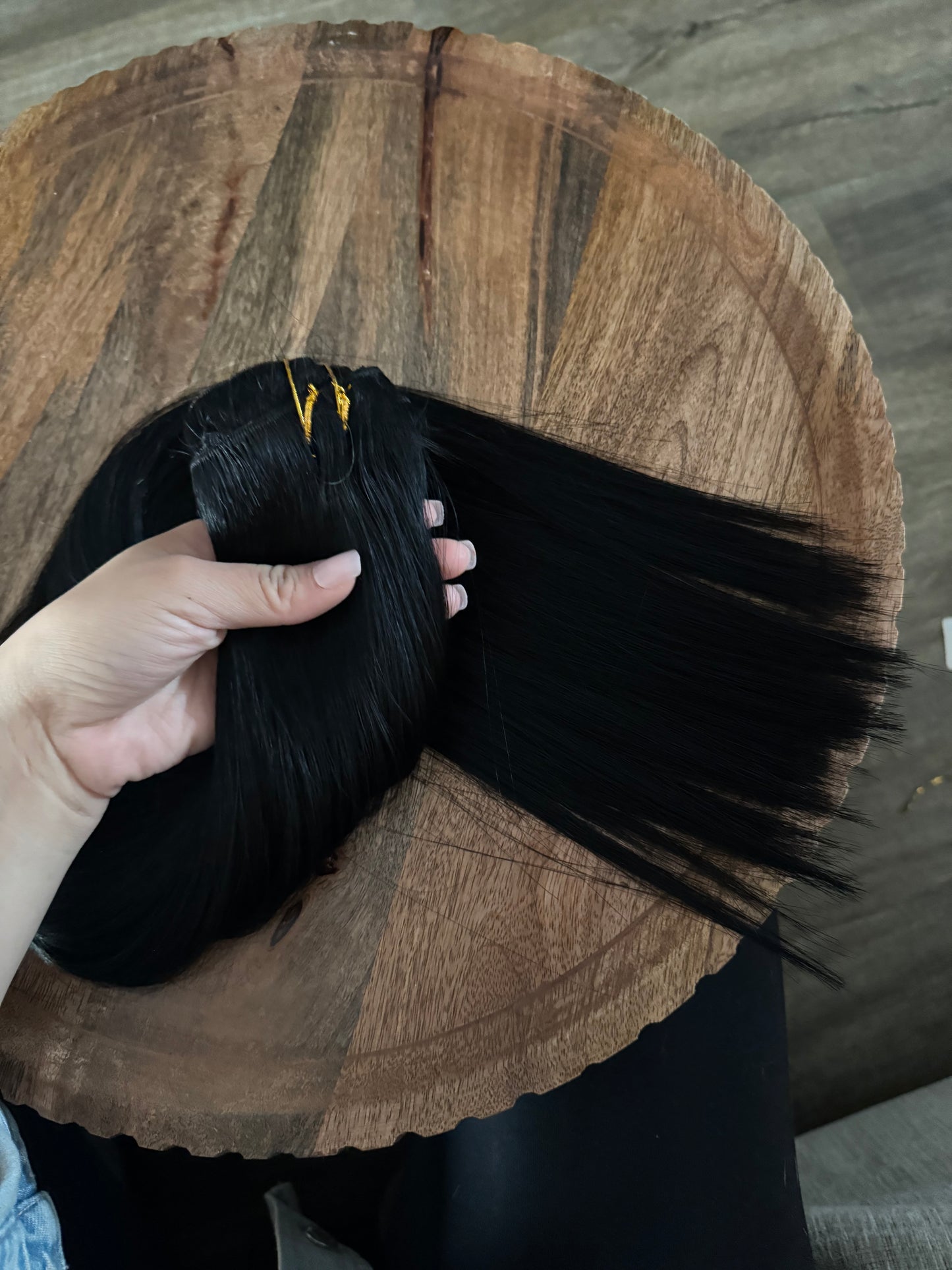 22” CLIP IN ONYX