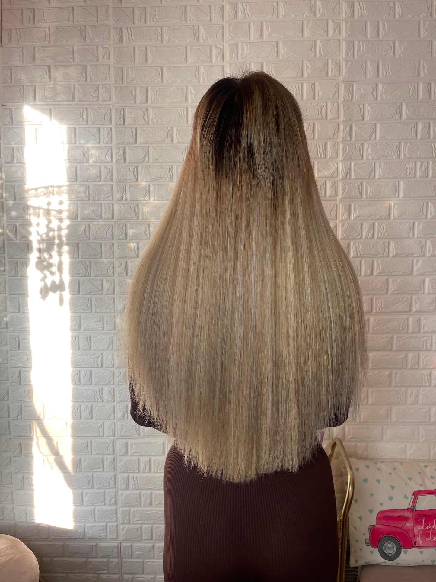 20" Hair Extensions Blondes/Highlighted